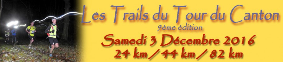 Trails du Tour du Canton 2016