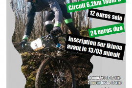 2H VTT Endur&#039;Bike 2020 Réservé au 14-15 ans SOLO